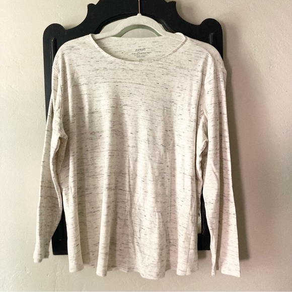 J. Jill Tops J Jill Pure Jill Pima Sz Large Petite Cotton Shirttail